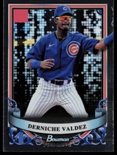 DERNICHE VALDEZ 2024 BOWMAN STERLING PROSPECTS RC CHICAGO CUBS #BSP-36