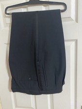 Men  s Black Evening Trousers 44in Waist Inside Leg 31in