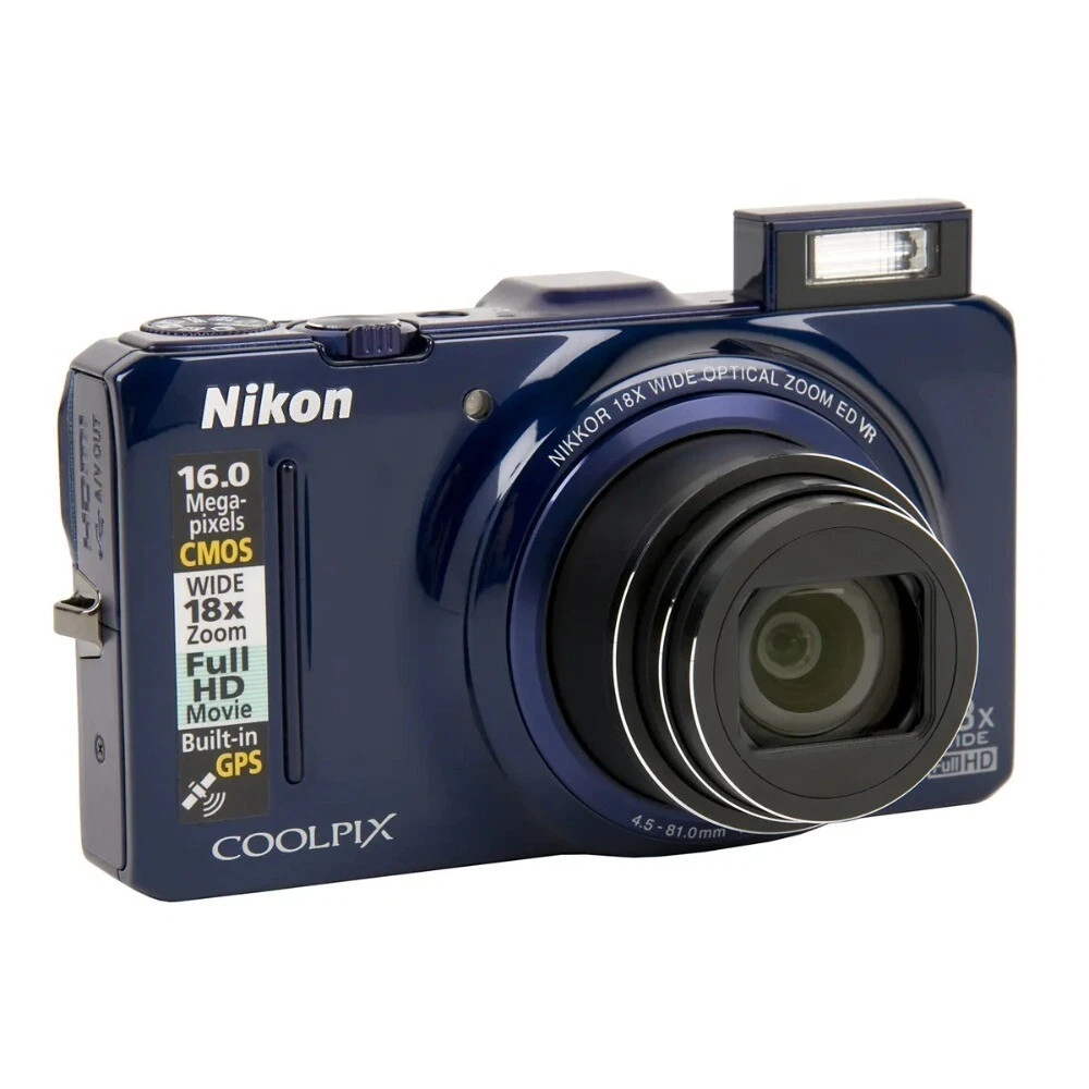 Preços baixos em Câmeras digitais Nikon Coolpix S9300 | eBay