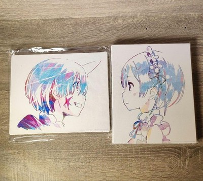 Re: Life in a Different World from Zero Rem Ani-Art Canvas Board 2er Set