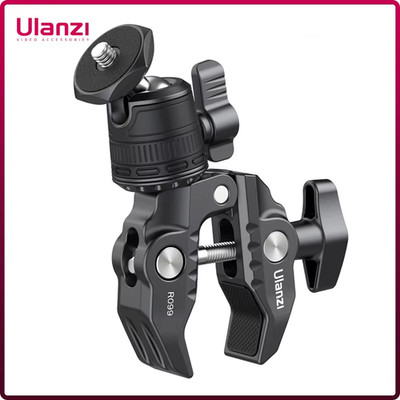 R099 Super Clamp with 360° Mini Ball Head Quick Release Clamp Bracket Tripod Mou