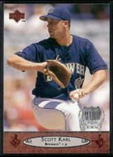 1996 Upper Deck - Major League Debut Scott Karl #124