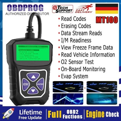 OBDPROG MT100 Auto-OBD2-Scanner Fehlercode-Leser Autodiagnosegerät