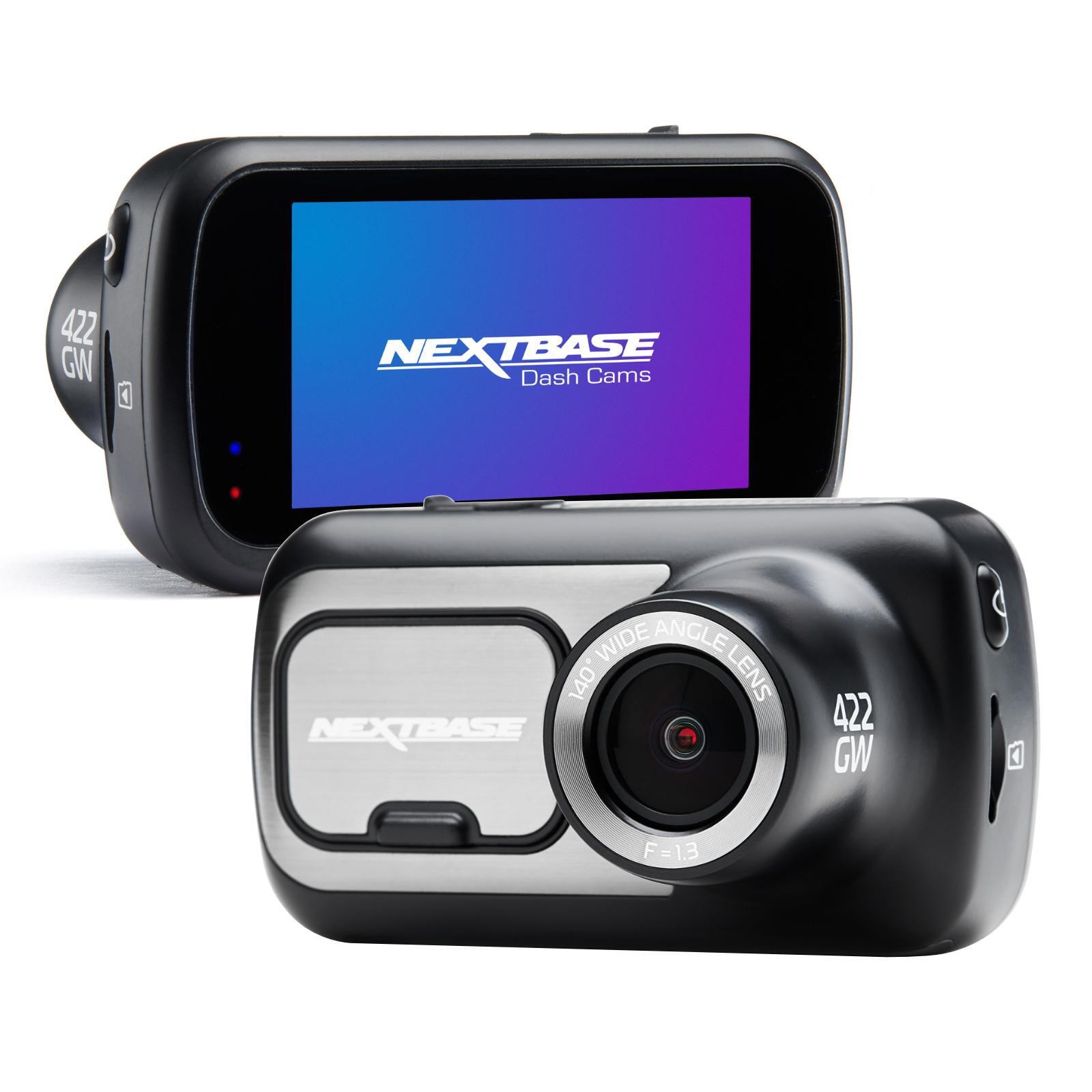 Nextbase 422GW Dash Cam 1440p Video 2.5"" HD Touch Screen Alexa GPS WIFI Camera
