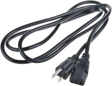 AC Power Cord for Mackie 1642-VLZ SR24.4-VLZ Pro MicroSeries 1202-VLZ Mixer