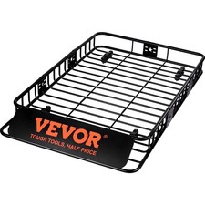 Roof Rack Cargo Basket, 64" x 39" x 6" Rooftop Cargo Carrier with Extensio