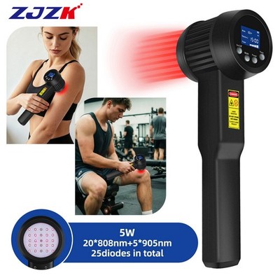 5W 905nm 808nm Deep Tissue Cold Laser Therapy NIR Light for Arthritis Knee Pain