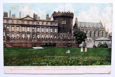 AK - DUBLIN CASTLE & CHAPEL ROYAL, IRLAND - Valentinstag 1907 (DRG23-7)