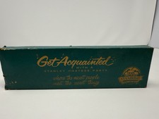 Vintage 1950s Stanley Steak Knives Stan Home Set of 4 With Box