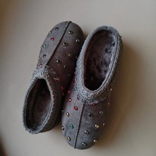 Women's Slippers Ladies Mules Mini Slippers Winter Shoes Fur Lined House Indoor