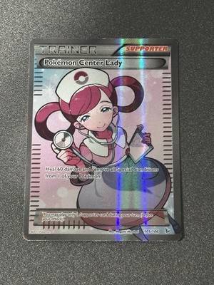 Pokemon Center Lady (105 Full Art) 105/106 Flashfire Holo