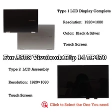 Touch Screen LCD Display Full Assembly ASUS Vivobook Flip 14 TP470EA-EC394W-RFB