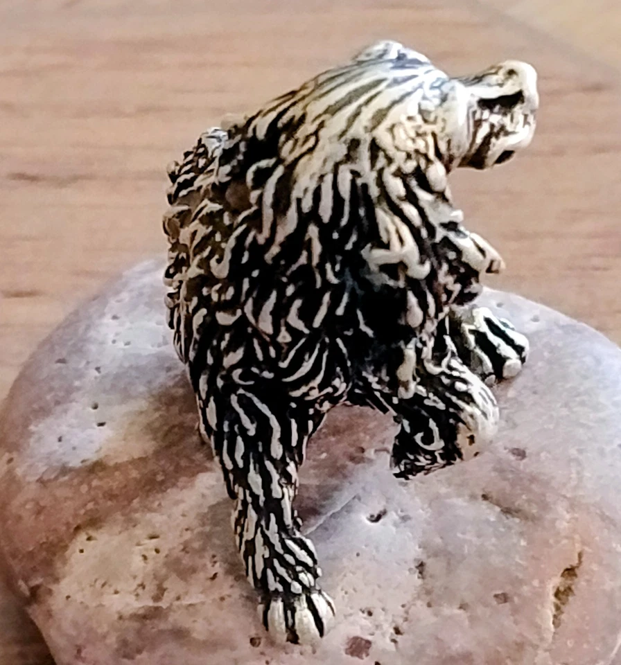 Cane In Argento Massiccio  - Immagine 2 di 4