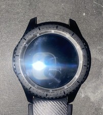 Smartwatch Samsung Gear S3 acciaio inox non testato senza caricatore no cinturino così com'è