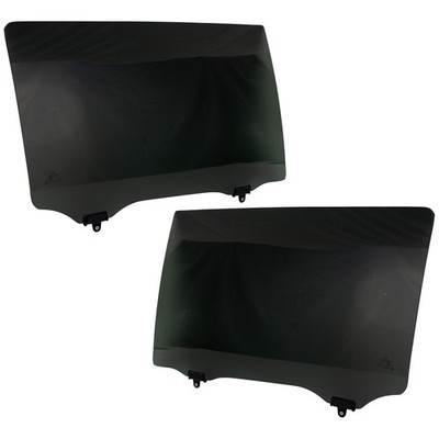 Pair Door Glasses Set of 2 Rear Left-and-Right Left & Right for Highlander 14-19