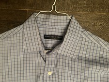 Geoffrey Beene Fitted Men s Dress Shirt 16.5 34/35