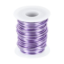 10 Gauge Aluminum Craft Wire 2.5mm 33ft Bendable Metal Wire, Lavender