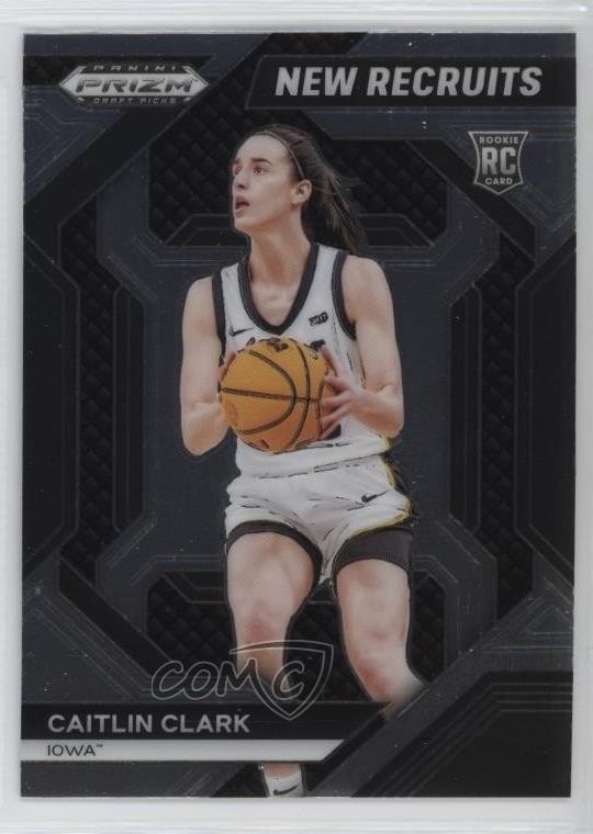 2024-25 Panini Prizm Draft Picks New Recruits Caitlin Clark #14
