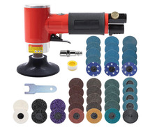 Lijadora neum tica angular de 3 pulgadas con juego de discos de bloqueo de rodil