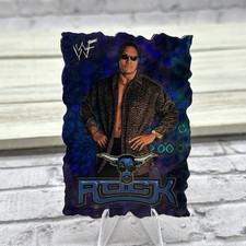 2000 WWF Wrestling Vending Prism sticker The Rock Dwayne Johnson 3