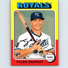 2024 Topps Heritage High Number - Tyler Cropley #630 (RC) - Kansas City Royals