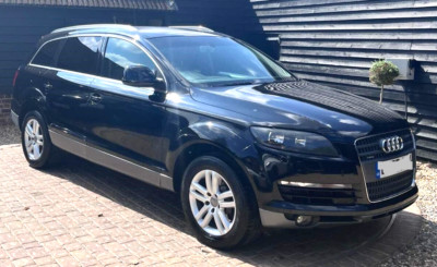 AUDI Q7 4L LAVA GREY PEARL LZ7L 3.0 V6 TDI 06-09 KÄFERMUTTER BRUCH KOMMT BALD