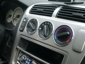 Details about For Honda Civic Type-R 01-06 Chrome Heater Rings Dashboard  Alloy Surrounds x3