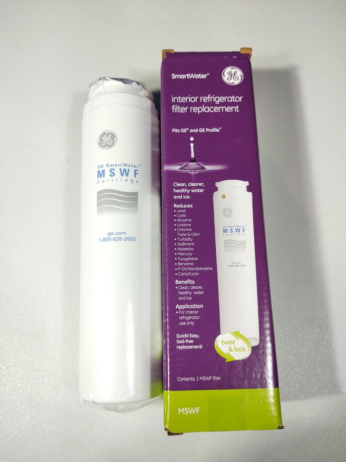ge refrigerator water filters mswf