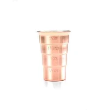 Mercer Culinary Barfly 2 oz. Stainless Steel Stepped Jigger w/ Flared Edge