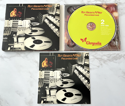 Ten Years After Recorded Live 2 CD Digipak EU IMPORT! 2013 BONUS