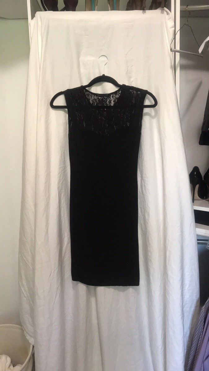 Brandy Melville Lace Back Little Black Dress | eBay