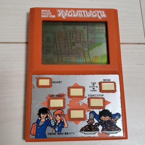 Rare EPOCH LCD Pocket Game IGANO KABAMARU Chronological Tested Working