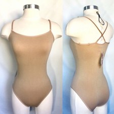 Basic Moves Nude Seamless Bodyliner w/ Convertible Straps, Adult Sizes L, NWT