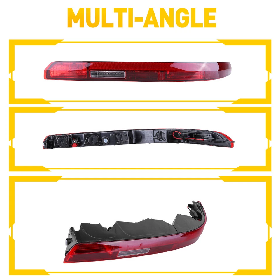 Parachoques trasero derecho reflector luz reflector EOA para Audi Q7 2016 2017 18 19 2020 Foto 3 de 4