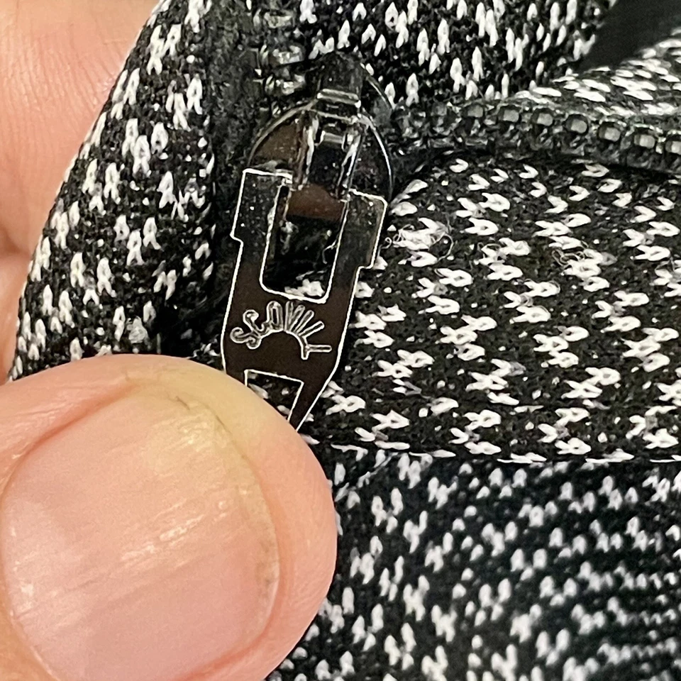 Traje de Discoteca 42R De Colección Años 70 MoD Negro ESTÁTICO Espalda Cinturón Borde Terciopelo Dorado DRAGÓN Btn Foto 4 de 4