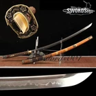 Tachi T10 Steel Katana Battle Ready Sharp Japanese Samurai Sword Real Hamon