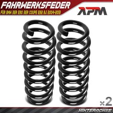 2x Federn Fahrwerksfeder Hinterachse für BMW 3er E90 3er Coupe E92 BJ 2004-2013