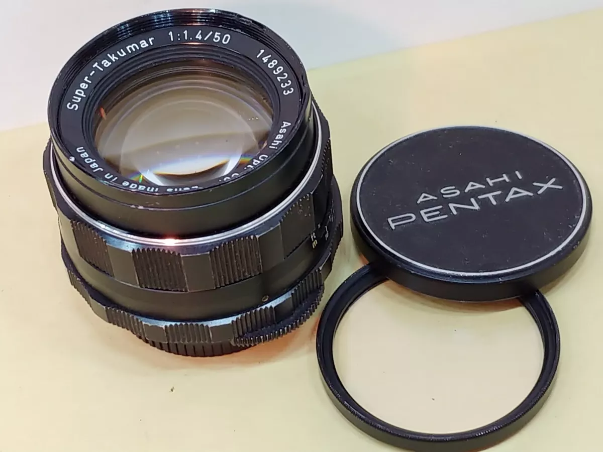 Super Takumar 50mm F1.4 (8 elements) Manual Focus Lens M42 screw Mount  #1489233