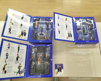KAIYODO ANA Uniform Collection & Extra All Set of 15 Figure Used