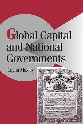 Global Capital and National Governments Mosley Paperback 9780521521628