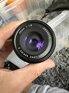 Nikon Lens Series E 50mm 1:1.8