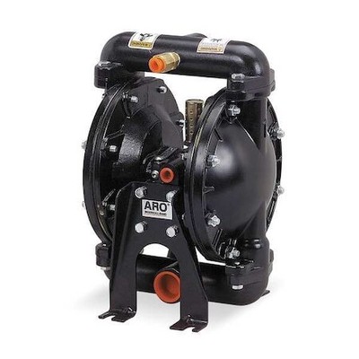 Aro 650717-C Double Diaphragm Pump, Aluminum, Air Operated, Viton, 29 Gpm
