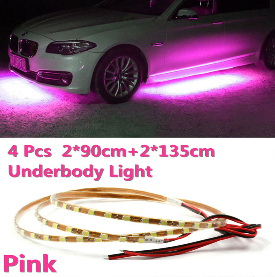 Pink underglow outlet