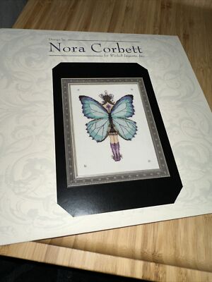 Brandneu Nora Corbett Miss Aurora Morpho NC244 Kreuzstichkarte