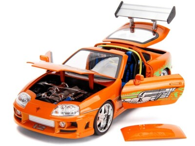 Jada Toys 253203064 - Fast & Furious 9 2020 Toyota Supra op schaal 1:24, de Cast, vanaf 8 jaar