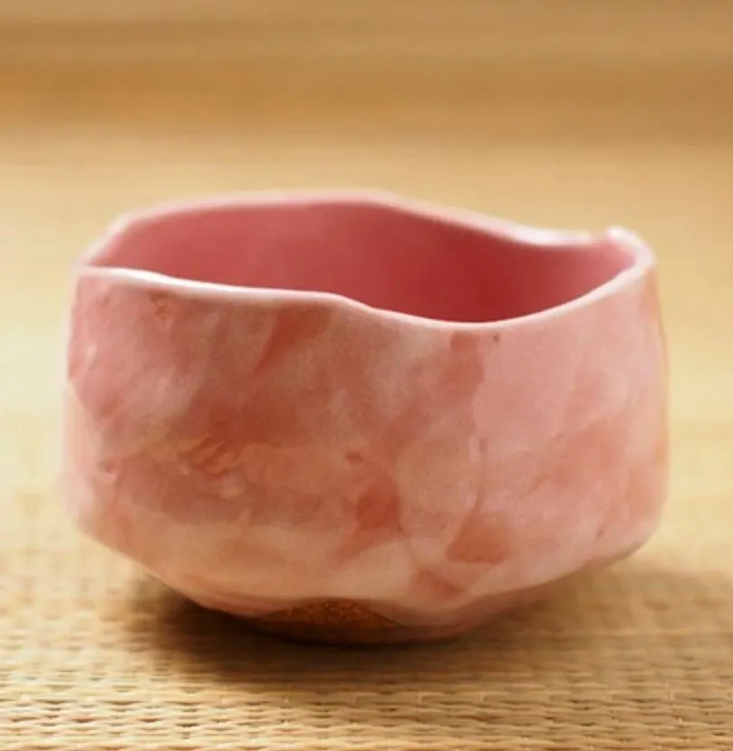 Kohiki Pink Sakura Matcha Bowl