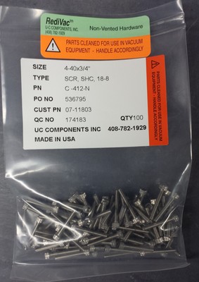 C 412 N Uc Components Clean Room Vac Sealed Bag Lot Of 100 Pcs Ebay