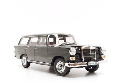 Norev 1:18 1966 Mercedes-Benz 200 Universal (W110) in Black | eBay