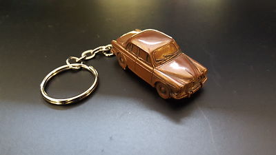 Volvo 120 Amazon 4D Limited Copper Effect 3D Split-Ring Schlüsselanhänger FULL CAR Ref282