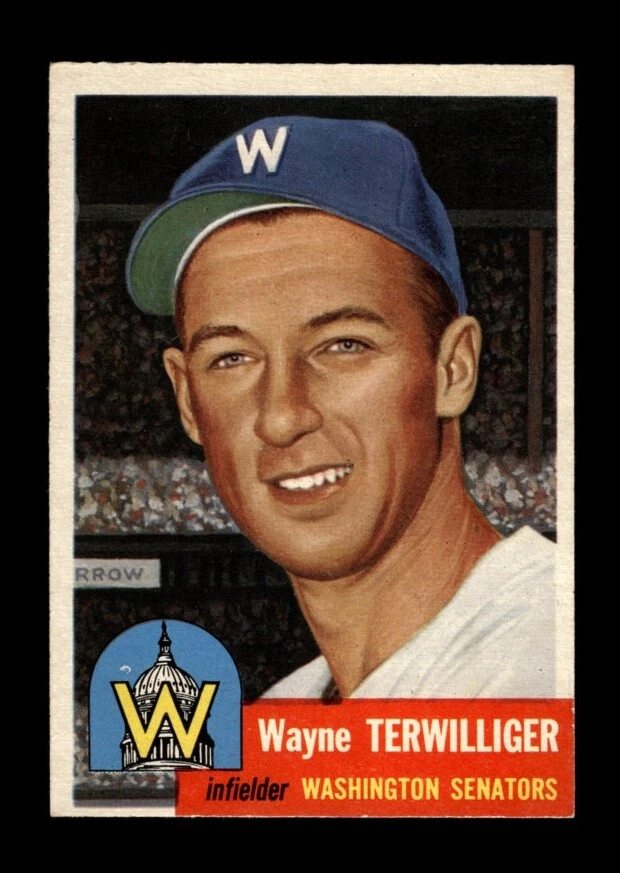 1953 Topps Set-Break #159 Wayne Terwilliger EX-EXMINT *GMCARDS*